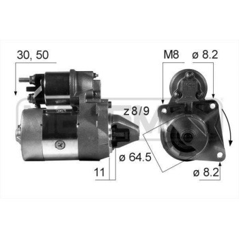 Motorino Avviamento Fiat...